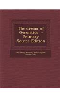 Dream of Gerontius - Primary Source Edition
