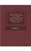 Bulgari Ad Digestorum Titulum de Diversis Regulis Juris Antiqui Commentarius Et Placentini Ad Eum Additiones Sive Exceptiones Edidit F. Guil. C. Beckhaus...