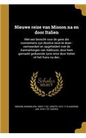 Nieuwe reize van Misson na en door Italien
