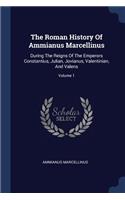 Roman History Of Ammianus Marcellinus