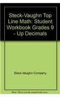 Steck-Vaughn Top Line Math: Student Workbook Grades 9 - Up Decimals(Top Line Math)