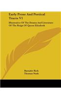 Early Prose And Poetical Tracts V1