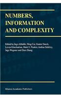 Numbers, Information and Complexity