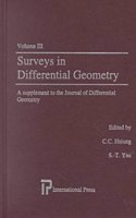 Surveys in Differential Geometry Vol III