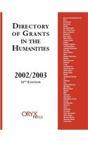 Directory of Grants in the Humanities, 2002/2003