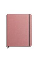 Shinola Journal, Hardlinen, Ruled, Pink (7x9)
