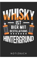 Whisky Ist Bier Mit Destillations Hintergrund