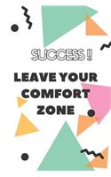 The Notebook of SUCCESS 2020 !! Leave your comfort zone