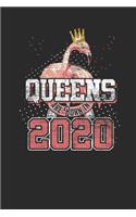 Queens Are Born In 2020: Graph Paper Notebook - Birthday Gift or Anniversary Gift Idea