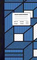 Graph Paper Notebook Quad Ruled 5x5: Maths and Computer Science - Composition Notebook for Girls Boys Students - cute Notebook for College School - Geometric Shapes Design