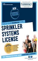 Sprinkler Systems License (C-3767): Passbooks Study Guide Volume 3767(3767 Career Examination)