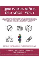 Fichas imprimibles para preescolar (Libros para niños de 2 años - Vol. 1)