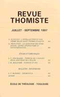 Revue Thomiste - 3/1997