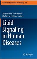 Lipid Signaling in Human Diseases