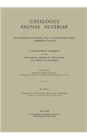 Catalogus Faunae Austriae