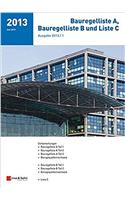 Bauregelliste A, Bauregelliste B und Liste C