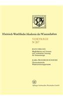 Möglichkeiten Und Grenzen Einer Technischen Nutzung Der Sonnenenergie. Thermochemische Wasserzersetzungsprozesse