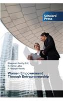 Women Empowerment Through Entrepreneurship