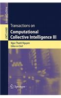 Transactions on Computational Collective Intelligence III