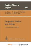 Integrable Models and Strings
