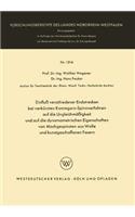 Einfluß verschiedener Endstrecken bei verkürzten Kammgarn-Spinnverfahren auf die Ungleichmäßigkeit und auf die dynamometrischen Eigenschaften von Mischgespinsten aus Wolle und kunstgeschaffenen Fasern