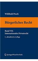 B Rgerliches Recht VII. Internationales Privatrecht