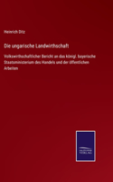 ungarische Landwirthschaft