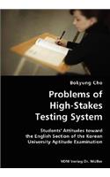 Problems of High-Stakes Testing System- Students' Attitudes toward the English Section of the Korean University Aptitude Examination