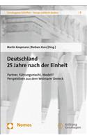 Deutschland 25 Jahre Nach Der Einheit
