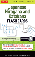 Japanese Hiragana and Katakana Flash Cards Kit