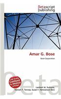 Amar G. Bose