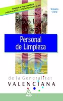 Personal de limpieza.Personal laboral de la generalitat de valencia. Temario y test