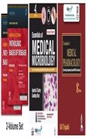 Pathologic Basis of Disease (by Robbins and Cotran), Essentials of Medical Microbiology (by Apurba S Sastry) and Essentials of Medical Pharmacology (by KD Tripathi) Combo Set of 3 Books for MBBS 2nd Year Students.