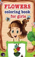 Flowers coloring book