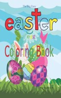 Big Easy Easter Egg Coloring Book For Ages 1-4