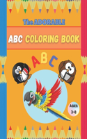 The Adorable ABC Coloring Book