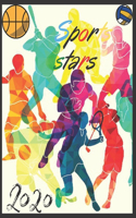 Sports stars: Coloring Book for Kids and Adults with Fun, Easy, and Relaxing (Coloring Books for Adults and Kids 2-4 4-8 8-12+) High-quality images