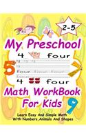 My Preschool Math WorkBook For Kids