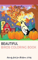 Beautiful Birds Coloring Book