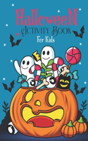 Halloween Activity Book for Kids: A Halloween Activity Books for Kids, Boys, Girls Ages 4-8 with Kawaii Characters Coloring Pages, Dot To Dot, Word Search, Mazes and so much more, Ha