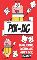 PIK-JIG - Art books for children - art books for adults - Art activity book - Art inspiration book