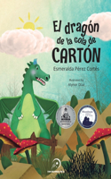 dragón de la cola de cartón