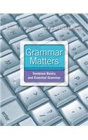 Grammar Matters Plus Mylab Writing -- Access Card Package