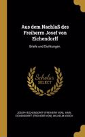 Aus dem Nachlaß des Freiherrn Josef von Eichendorff