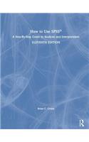 How to Use Spss(r)