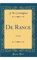 de Rance: A Poem (Classic Reprint)