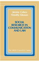 Social Research in Communication and Law