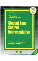 Student Loan Control Representative: Passbooks Study Guide