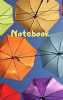 Notebook: Notebook / Diary With Colored Cover - Wide Ruled Line Paper