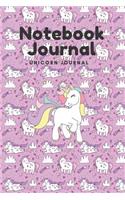 Notebook Journal Unicorn Journal